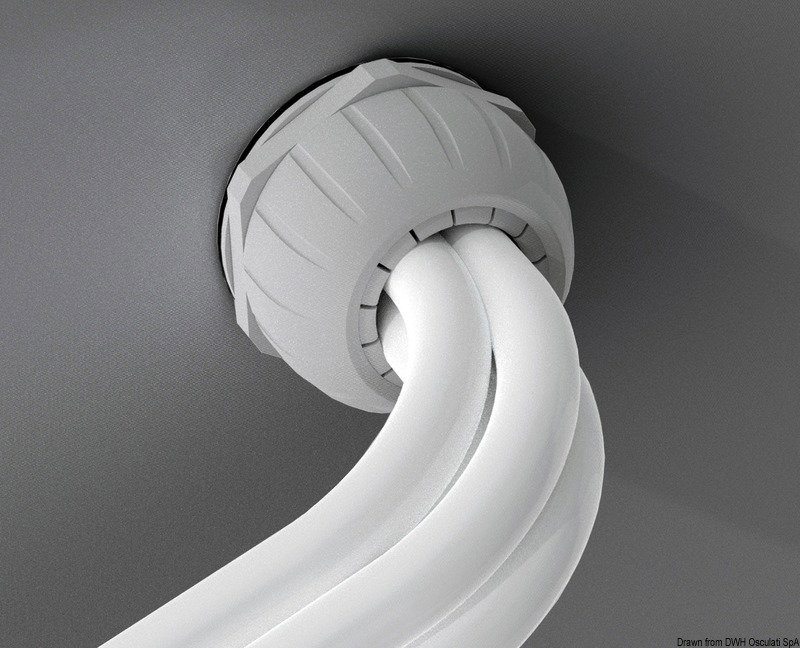 Scanstrut TBH-4 Bulkhead Kabeldoorvoer | tot 4 kabels Ø 7 - Ø 15 mm
