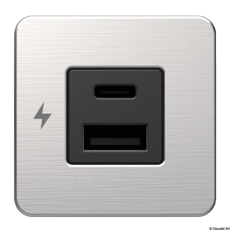 Scanstrut Tule USB poort RVS