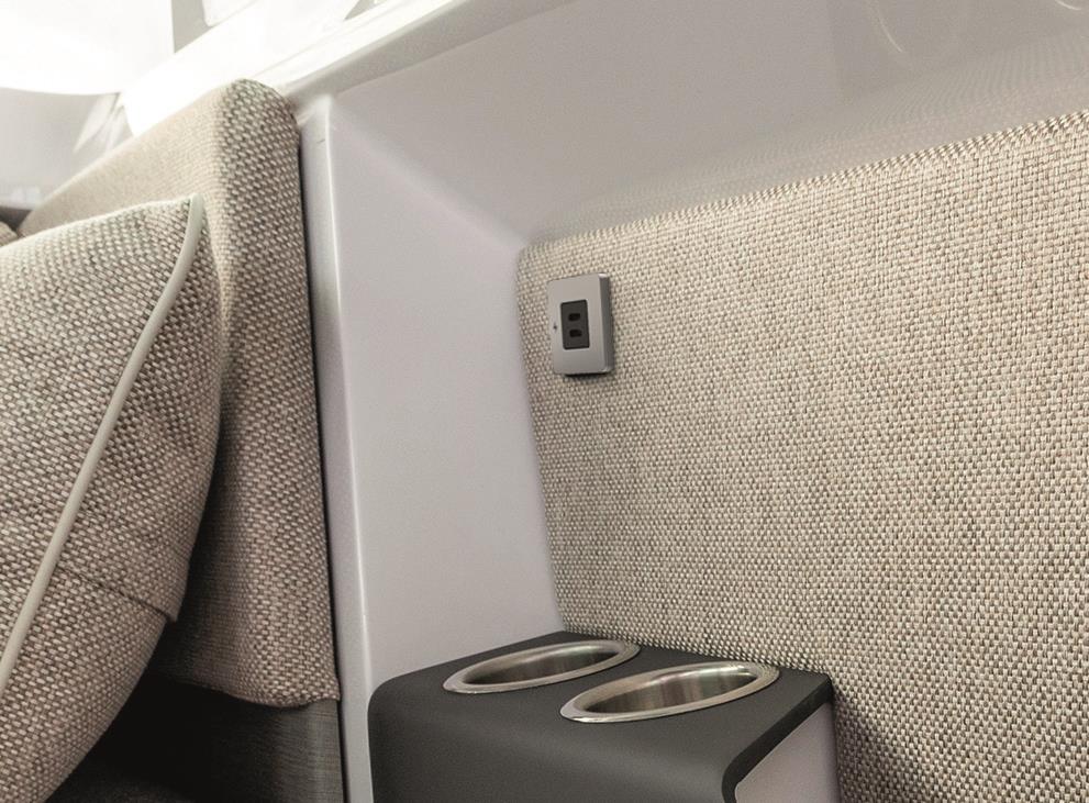 Scanstrut SC-TILE-10 USB A & C poort | mat RVS - Afbeelding 3