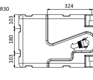 Alternative view of Whale Vuilwatertank met Maceratorpomp | 12/24V | 100-115 L